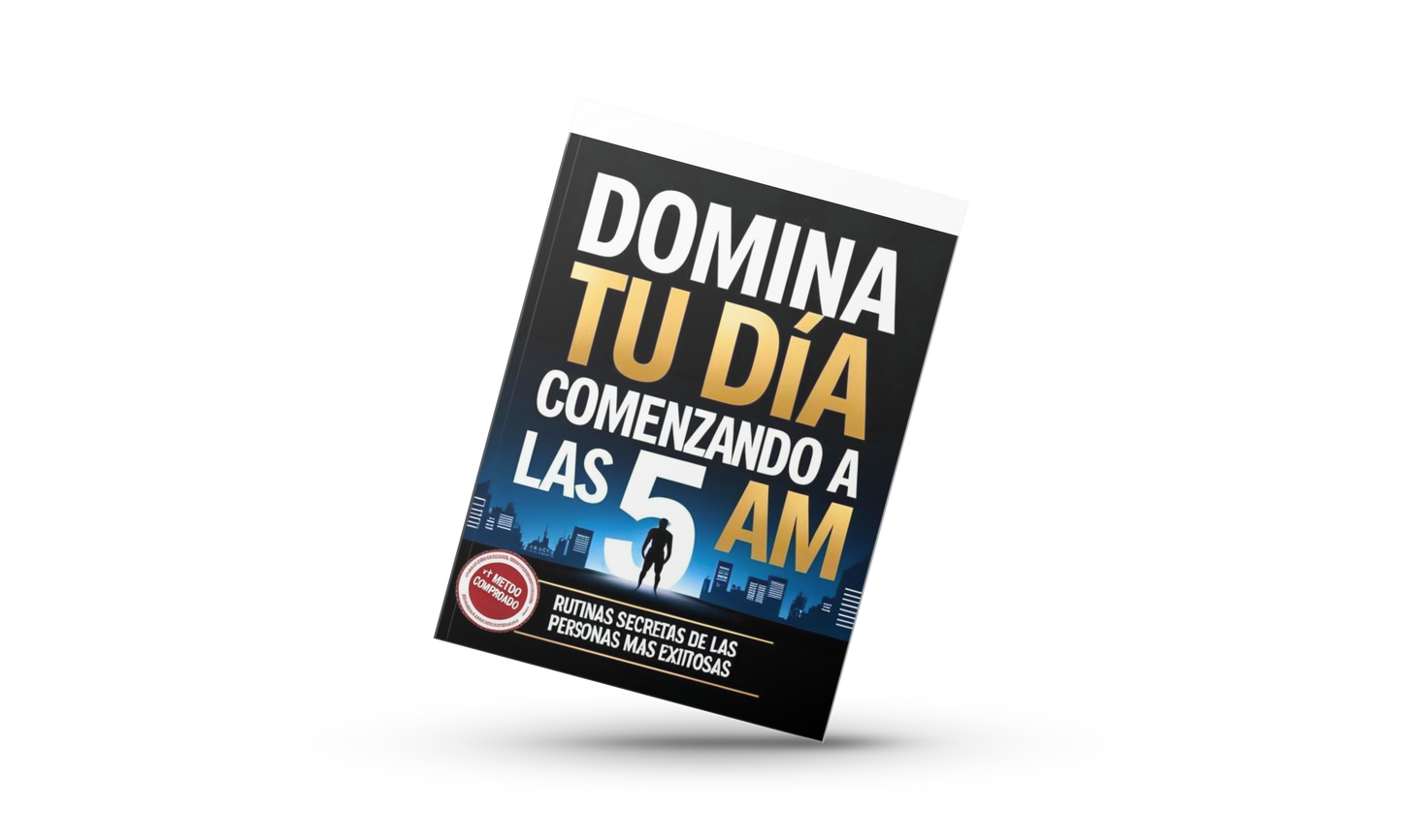 🕔 Transforma tu vida desde las 5AM con el plan probado de los más exitosos